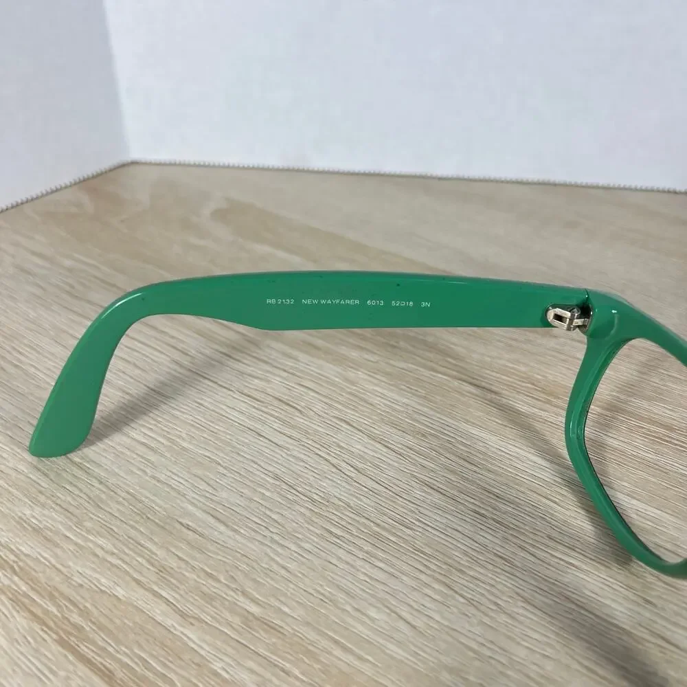 Ray-Ban RB2132 New Wayfarer 6013 Sunglasses Tortoise Green Frames Only 52-18